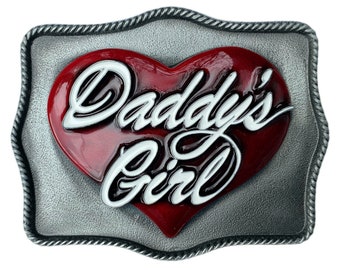 Daddy's Girl Belt Buckle in Presentation Box