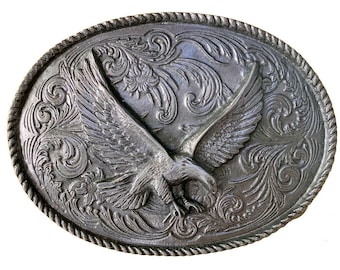 Eagle Belt Buckle with Presentation Box