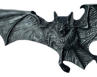 Vampire Gothic Bat Belt Buckle