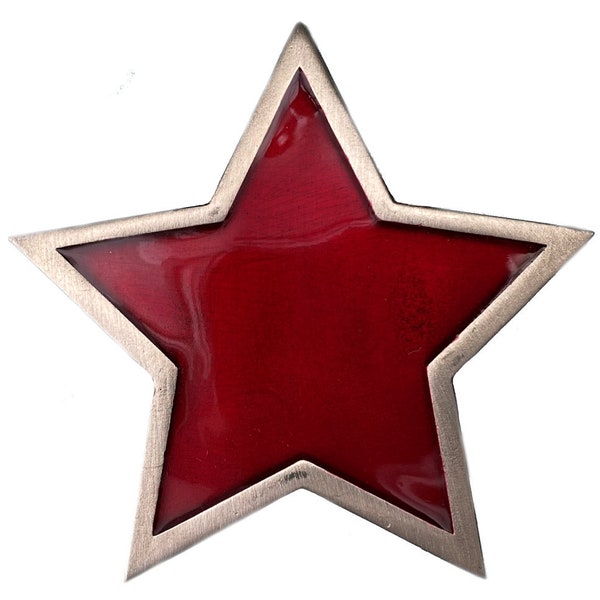 Star Belt Buckle in Presentation Box