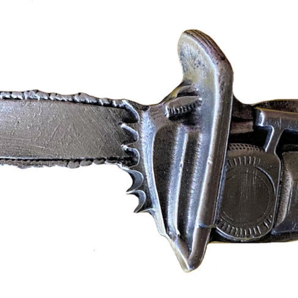 Chainsaw Belt Buckles Etsy