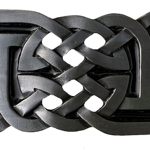 Celtic Knot Belt Buckle with Presentation Box