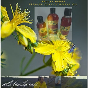 Sint-janskruidolie Hypericum Perforatum (nieuwe oogst) 1 stuk x 250 ml Melianthus Grieks