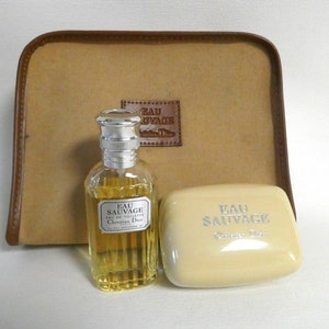 Christian DIOR - 香水 - Christian Dior ソープとポーチ - 素晴らしいトリオ - ヴィンテージ - 1966