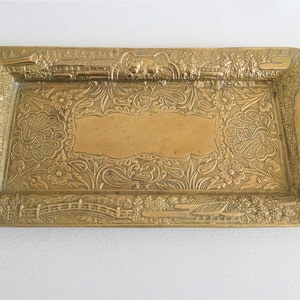 empty pocket - tray - Gilt bronze - Vintage - 1950