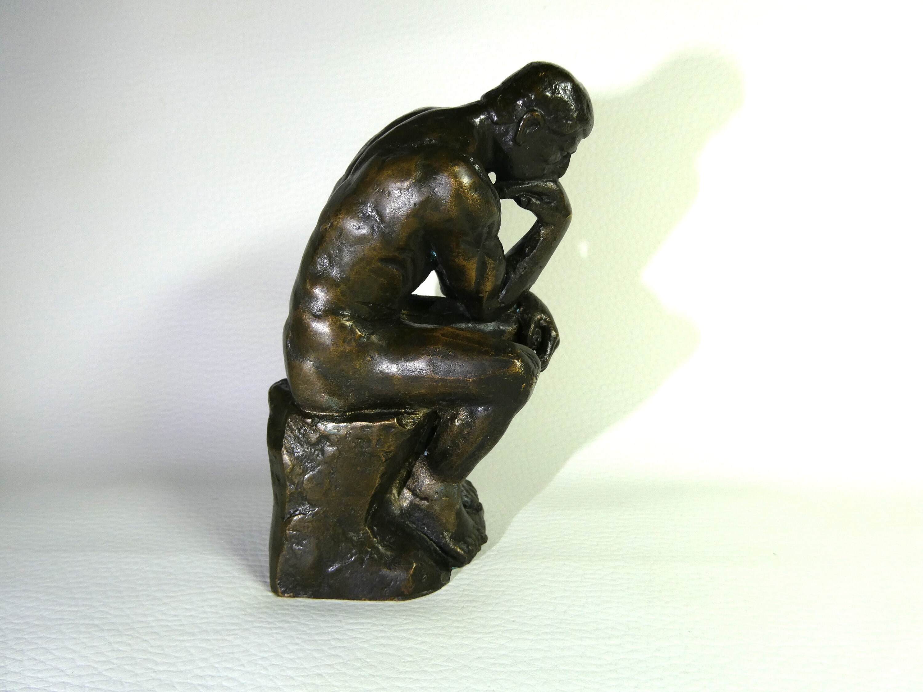 Vintage Bronze Sculpture RODIN The Thinker 14 Cm | eBay