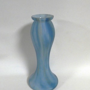Large glass paste vase lamp base signed VIANNE - 1930