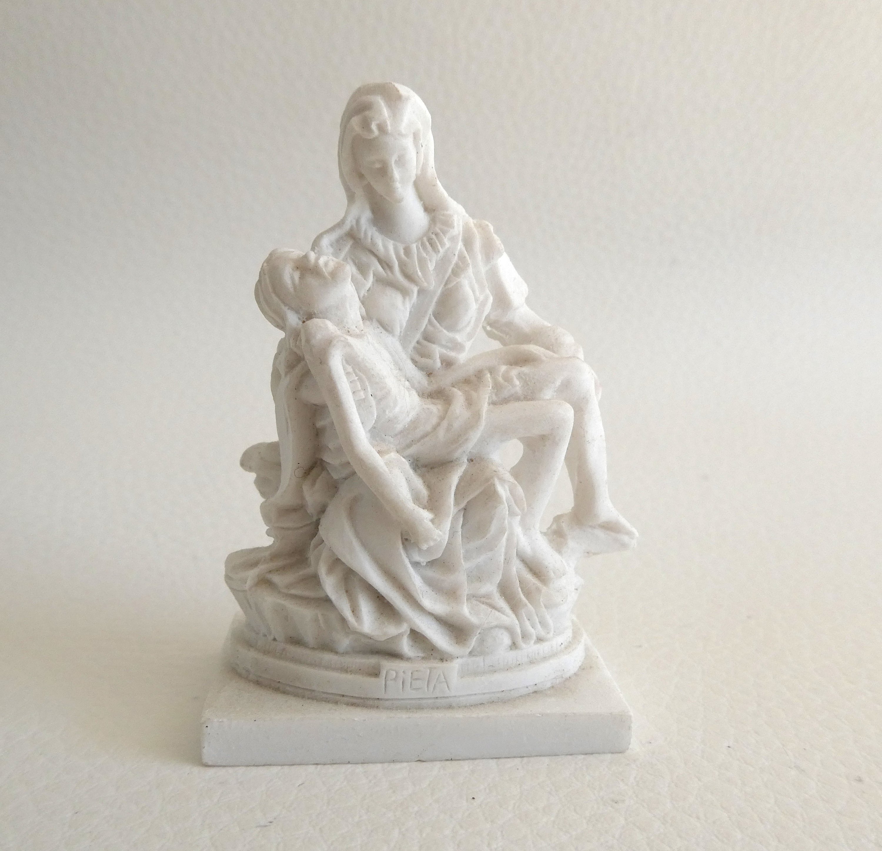 Santini イタリア彫刻セット Vintage A. Santini Sculpture Mid Century Geisha Alabaster