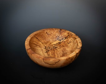 Handgefertigte Schale aus Ahornholz - Elegantes Herzstück für rustikale Wohnkultur, Naturholz-Servierplatte, Handwerkerküche 2343