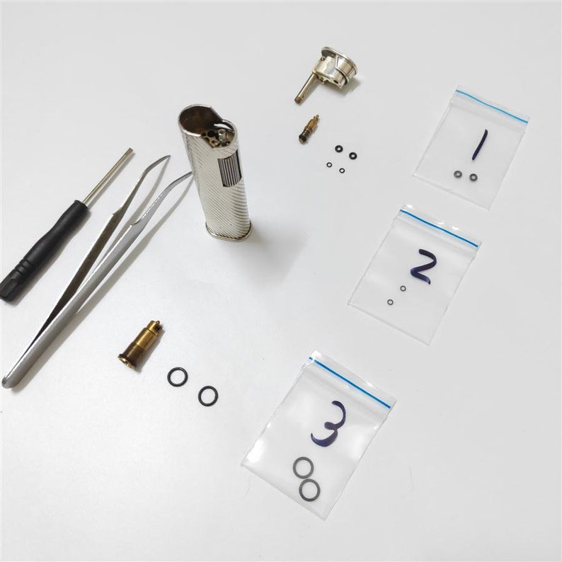 Dunhill Dress Lighter Repair Kit Service Kit for 2 Lighters O Etsy
