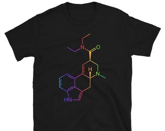 T-shirt LSD Molecule Unisexe