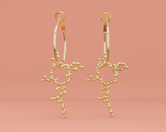 Oxytocin Love Molecule Earrings