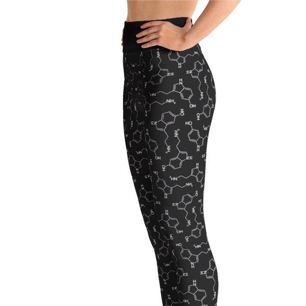 Serotonin & Neurotransmitters Yoga Leggings