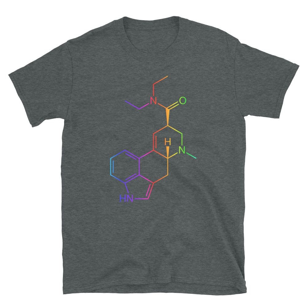 Buy LSD Molecule T-shirt Unisex Online in India Etsy