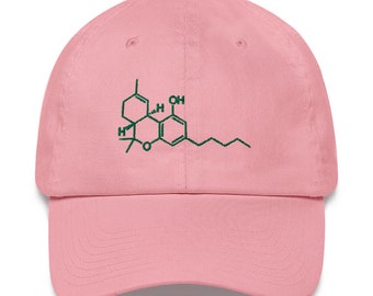 Molécule de THC Chapeau de papa