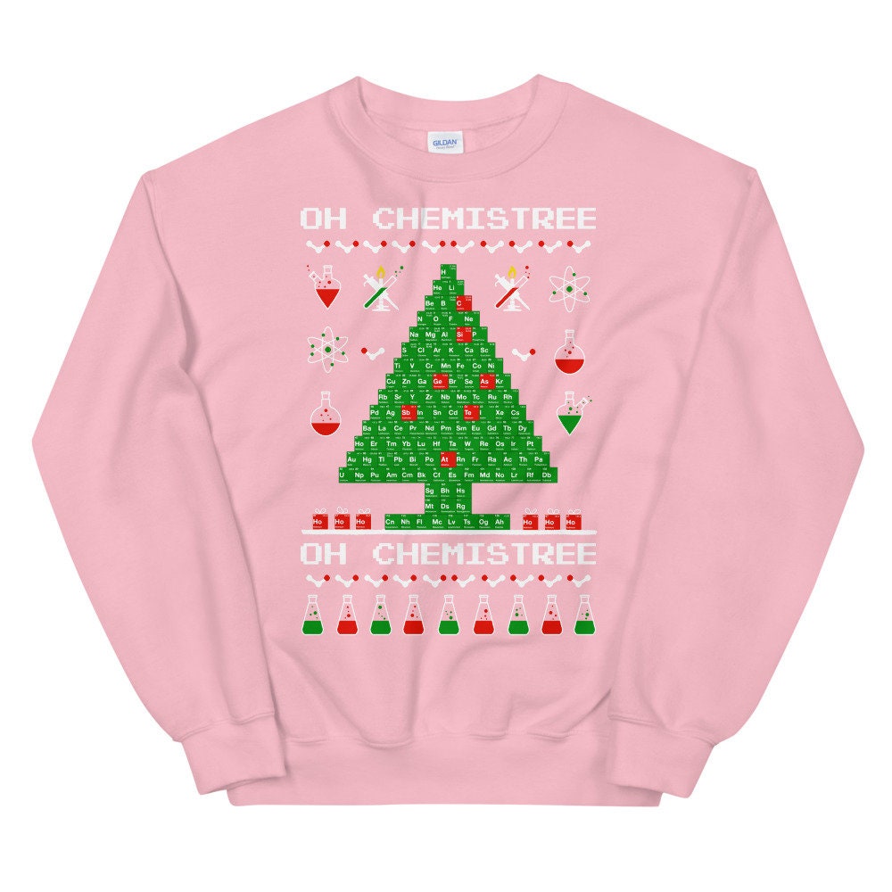 Chemistree Ugly Christmas Sweater Unisex for Science Nerds Etsy