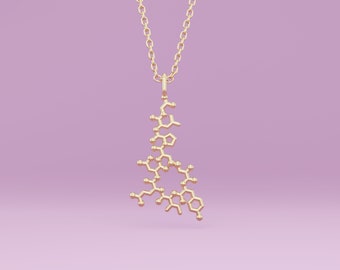 Oxytocin Love Molecule Necklace 2 for 1