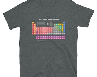 Periodic Table of Elements T-Shirt Unisex