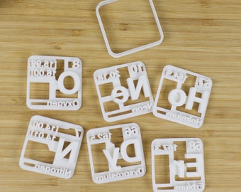 Custom Periodic Table Cookie Cutters STL