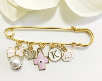 Stroller Pin, New Born Baby, Baptism Gift, Diaper Bag Pin, Baby Shower Gift, New Mommy Gift, Unique Baby Gift, Mothers Day