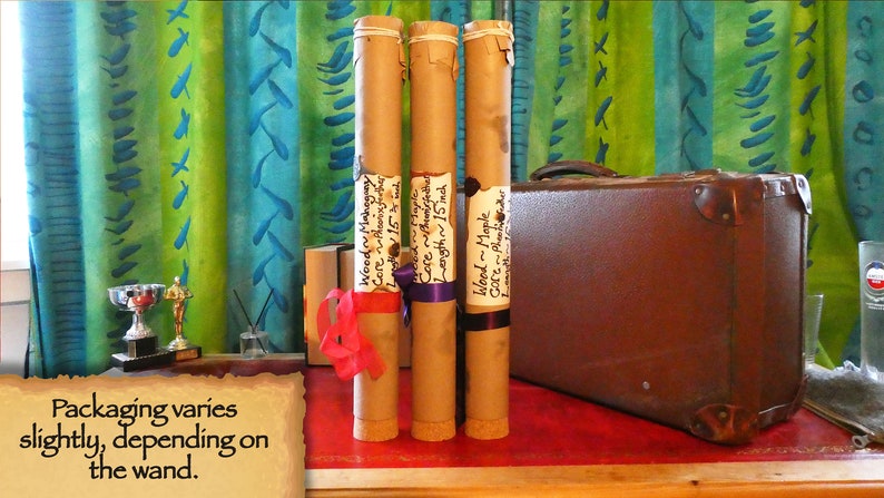 Bespoke Woodwork Witch Wooden Wand Wizard Handcrafted Collectable Unique Design One of a Kind Magic Wand Mahogany Wood