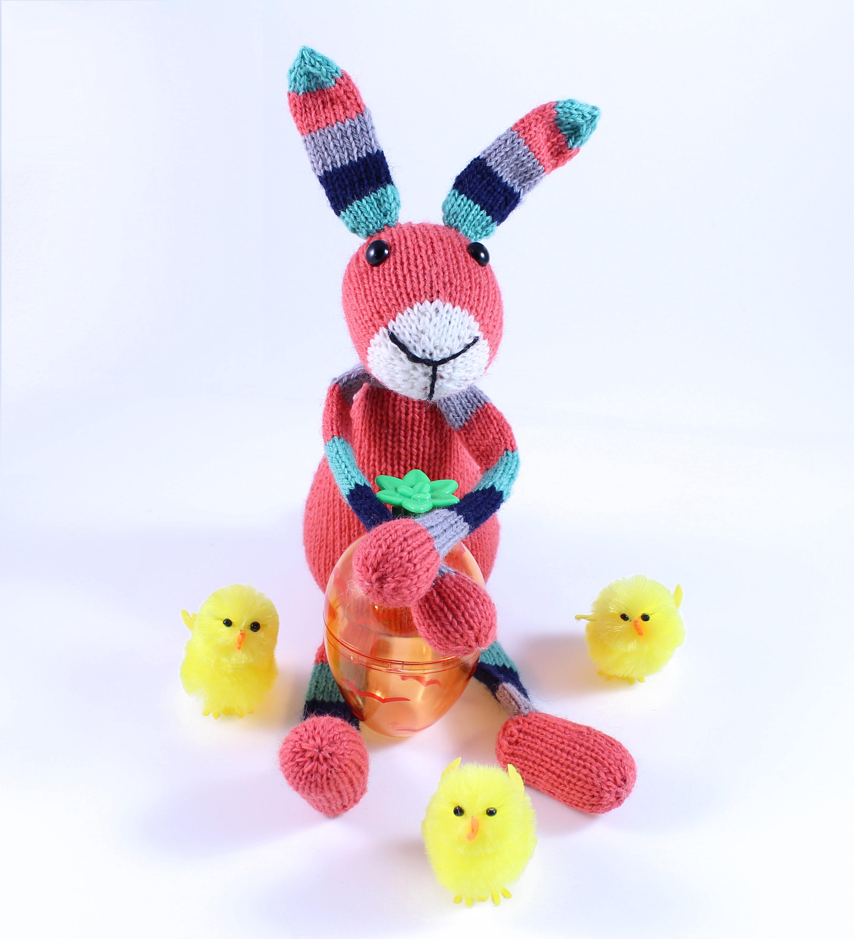 Wicked Chickens Yarn Wickedly Colorful Easter Bunnies Knitting Etsy
