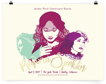 Limited Edition Regina Spektor Poster