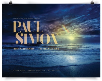 Limited Edition Paul Simon Poster