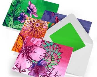 Note Cards | Flower Series