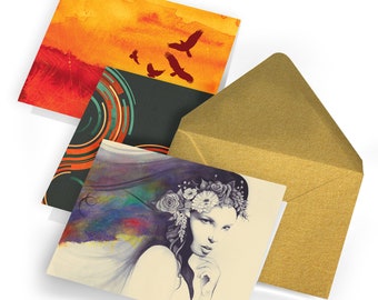 Note Cards | Mixed Media Series