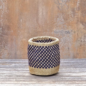 KITABU: Upcycled wool and sisal basket