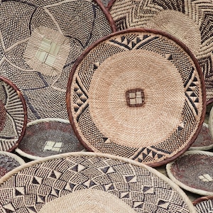 22&quot;-23&quot; (55.8cm - 55.8cm) Tonga Baskets/Iringa basket / African basket /Wall decor / Wall baskets