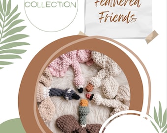 Mini Feathered Friends Collection - PDF patterns