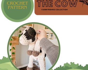 Oat the Cow - Farm Friends collection PDF pattern