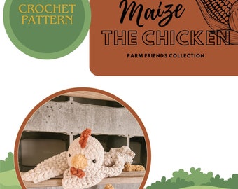 Maize das Huhn - Farm Friends Collection PDF Schnittmuster