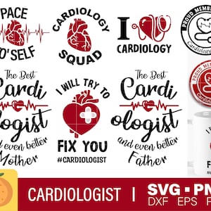 Ich werde versuchen, Sie zu reparieren - Kardiologen Bundle, Kardiologie Cut Files, Kardiologie Squad svg für Cricut, Kardiologen Geschenk png