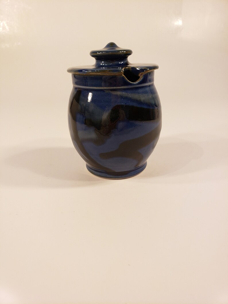 Medium Cobalt Blue Honey Jar