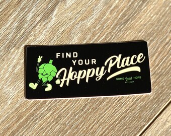 Find Your Hoppy Place 3.0 Sticker