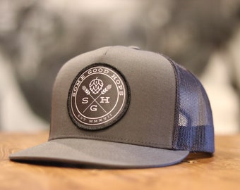 Some Good Hops Charcoal Grey Hat