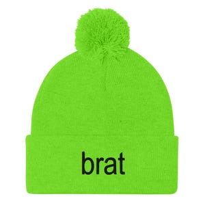 brat beanie
