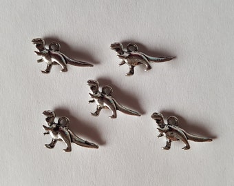 Dinosaur pendants, Dinosaur charms, Dino charms, T-rex pendants, Jewellery pendants, Jewellery making, Pendants, Dinosaurs, Dino, T-rex