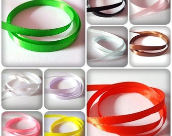 6mm satin ribbon