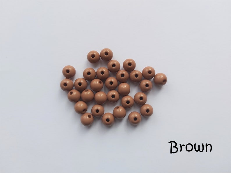 8mm acrylic round beads, Acrylic beads, Round beads, Jewellery making, Craft beads, Round, Beads image 4