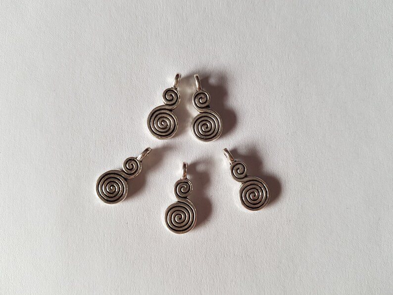 Pendants Swirl Spiral pendants Spiral Spiral charms Charms Swirl pendants Swirl charms Jewellery making Jewellery pendants
