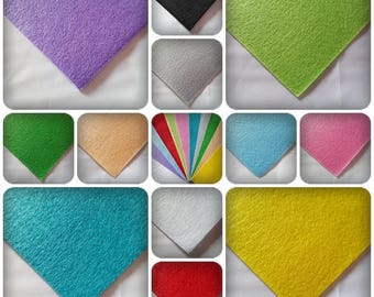 1 Sheet Craft Felt 12 Inch Square | Polyester Felt Fabric 30cm | DIY Sewing & Craft Supplies