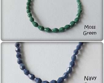 Nuovo Arrivo Fatto A Mano Onice Nero Sfaccettato In Vetro A Goccia Perline Sciol - Foto 5