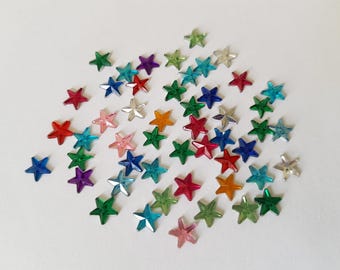 6mm star rhinestones, Star rhinestones, Acrylic star rhinestones, Acrylic rhinestones, Rhinestones, Stars, Star, Mixed colour