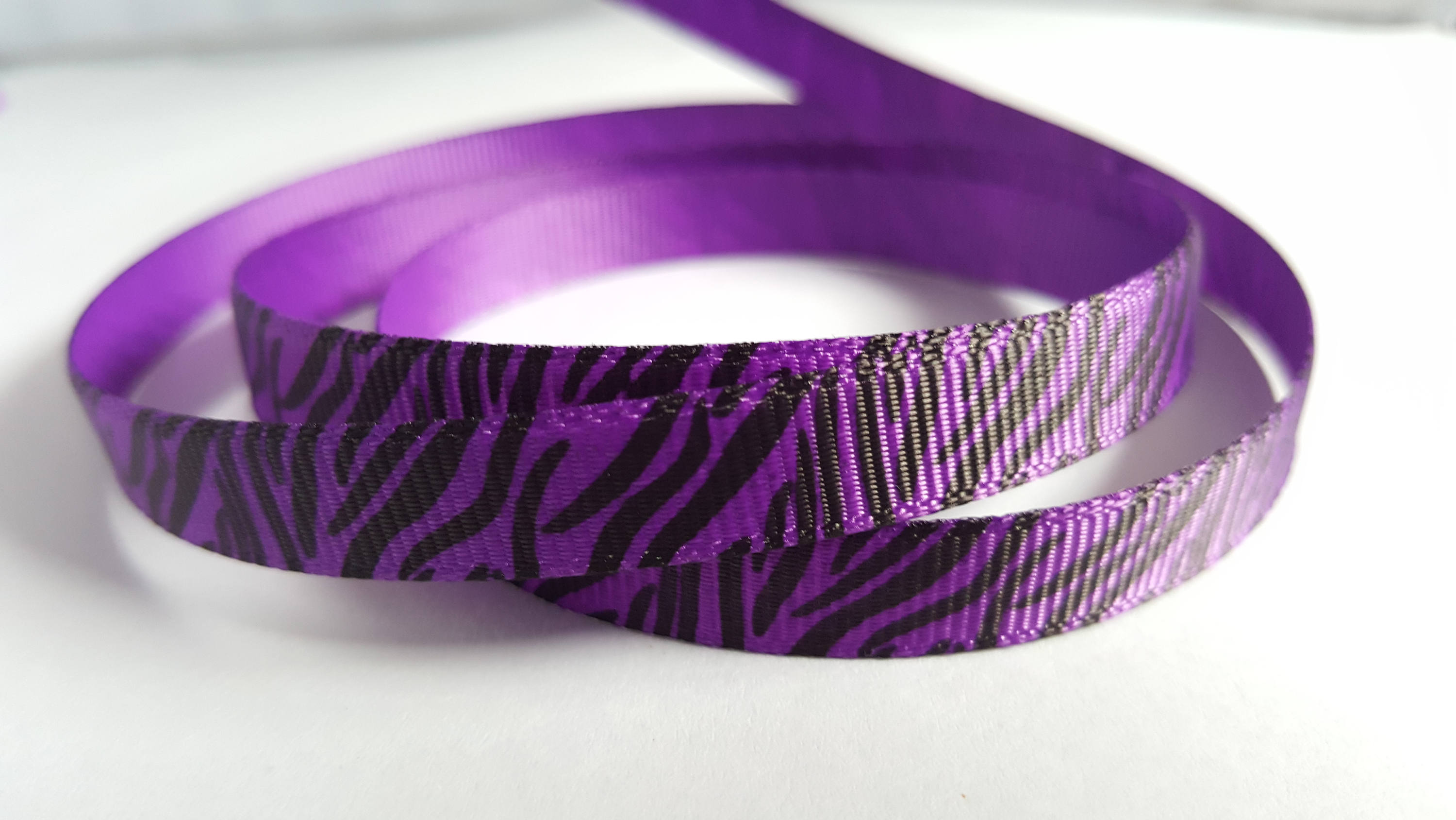 Zebra Print Ribbon Zebra Ribbon Animal Print Ribbon Printed Etsy