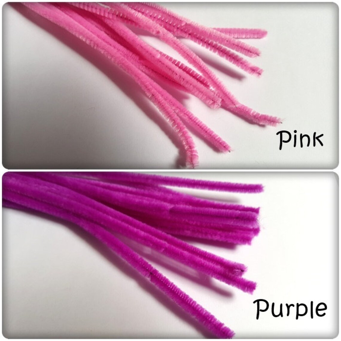 30cm Fuzzy Pipe Cleaners Etsy