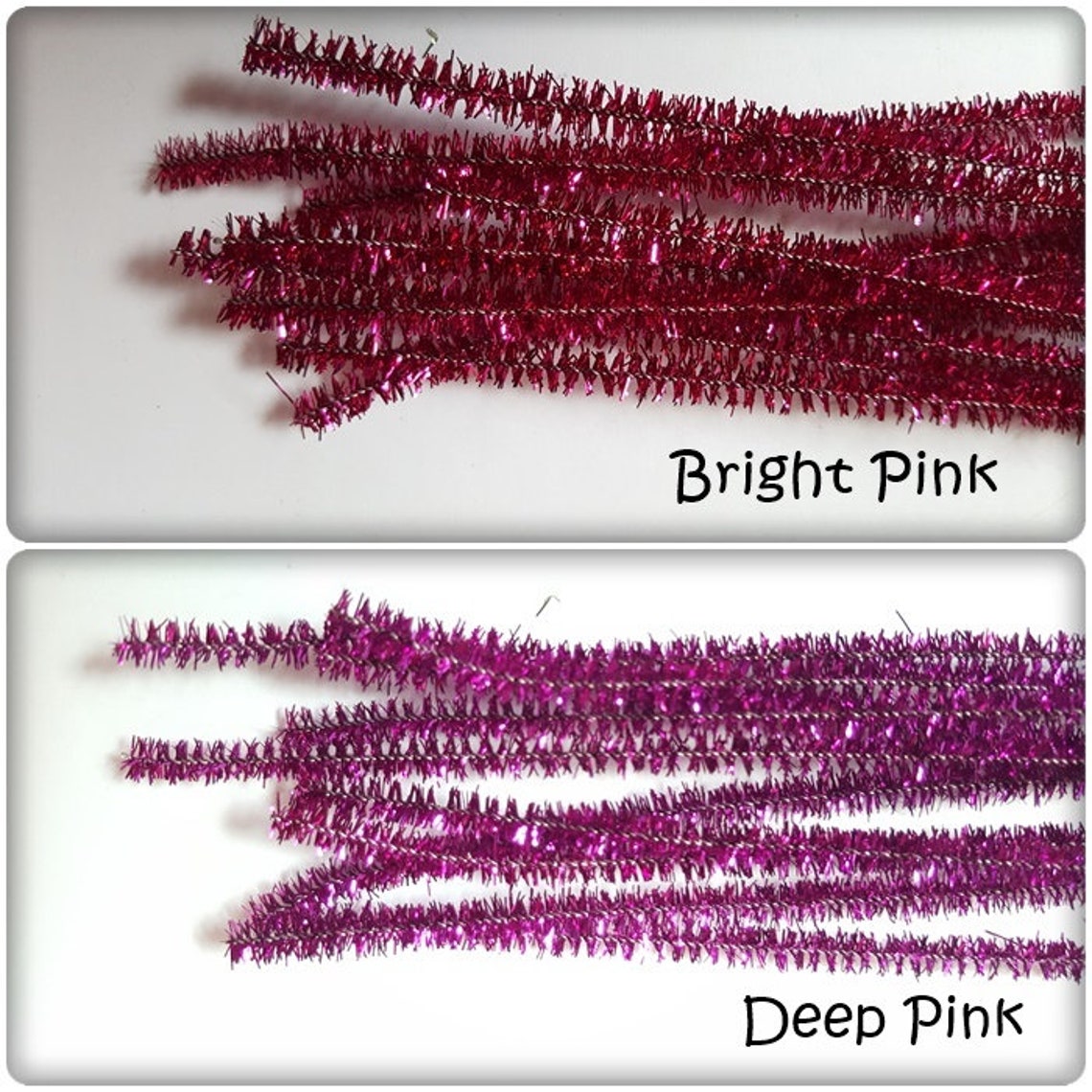 30cm sparkle pipe cleaners Etsy